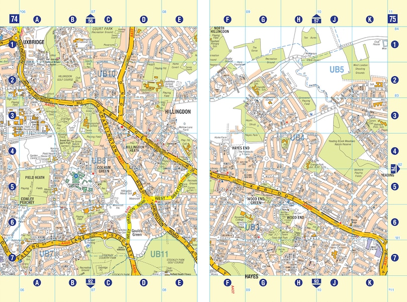 Aperçu du contenu 3_London A-Z Street Atlas