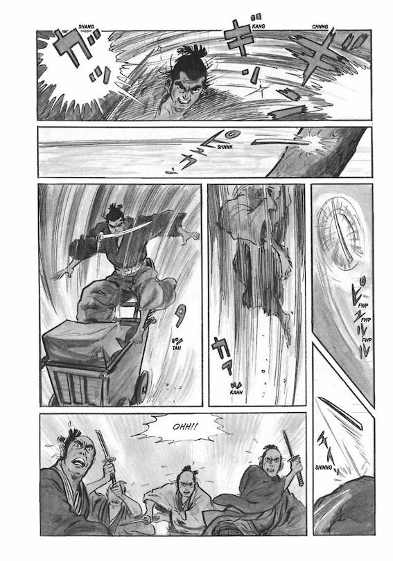 Sample content 2_Lone Wolf and Cub Deluxe Edition Volume 1