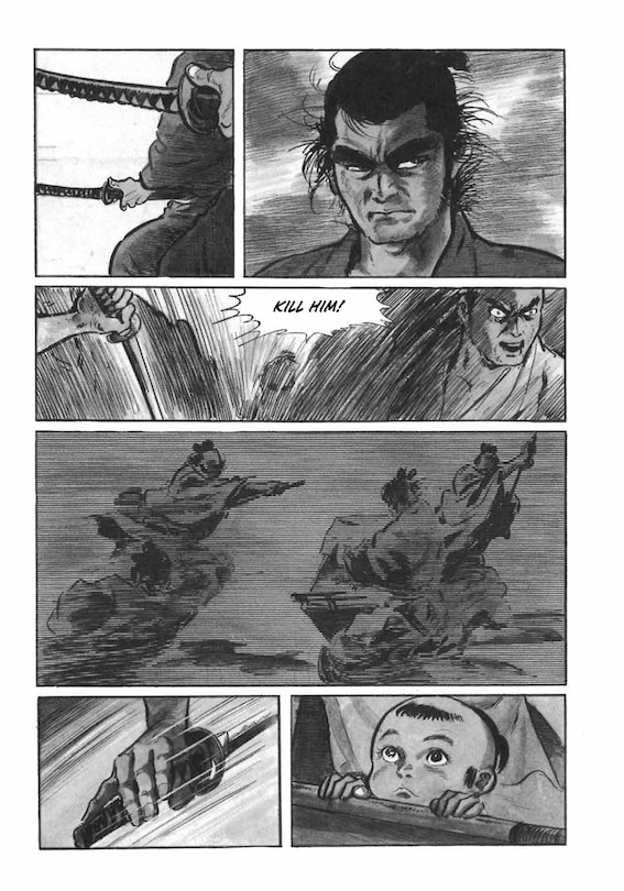 Sample content 3_Lone Wolf and Cub Deluxe Edition Volume 1
