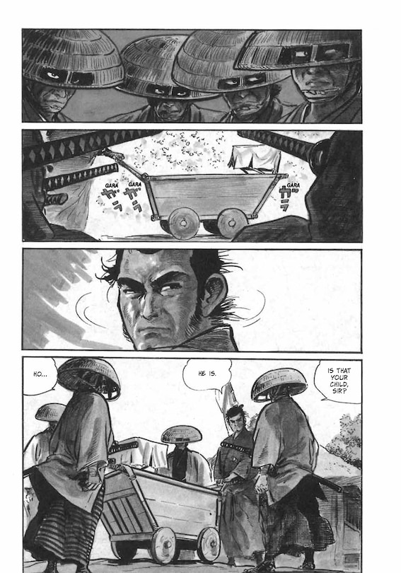 Sample content 5_Lone Wolf and Cub Deluxe Edition Volume 1