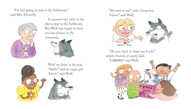 Sample content 2_Lone Wolf Goes to School