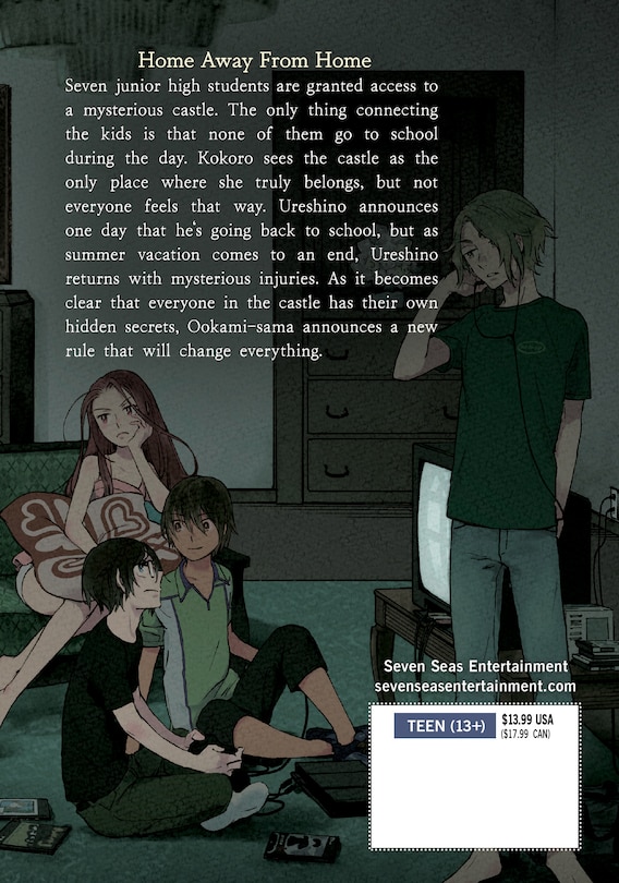 Back cover_Lonely Castle in the Mirror (Manga) Vol. 2