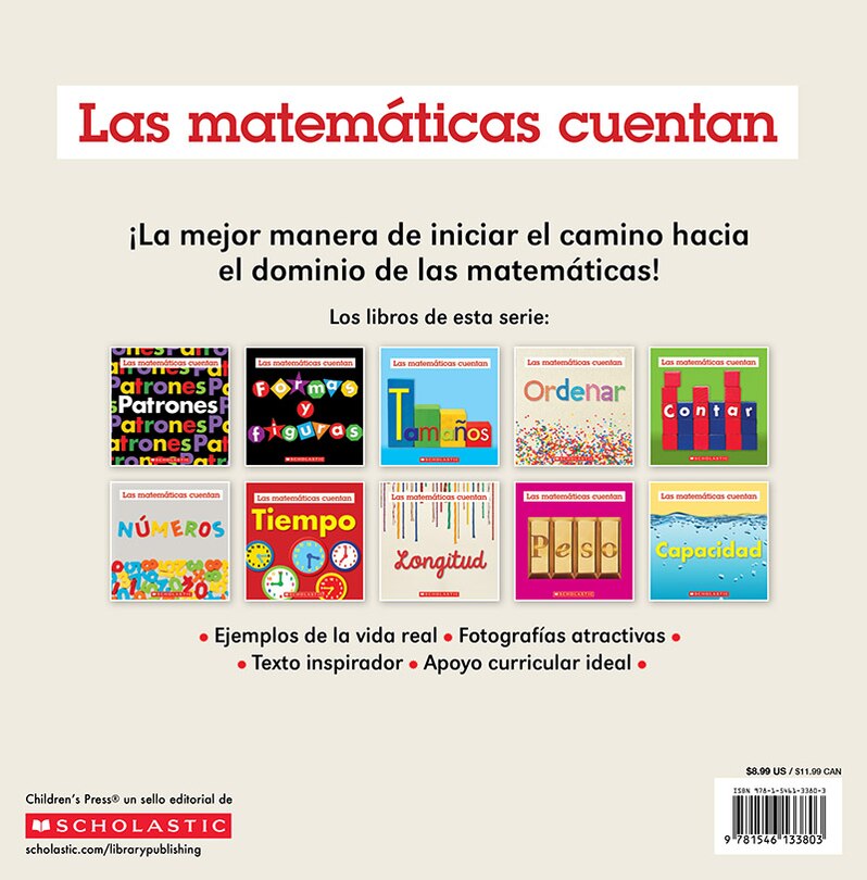 Back cover_Longitud (Las Matem&aacute;ticas Cuentan): Length (Math Counts in Spanish)