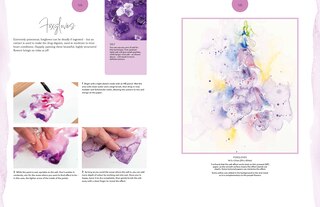 Sample content_Loose and Lively Flowers in Watercolour, Inks & Mixed Media