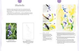 Sample content 3_Loose and Lively Flowers in Watercolour, Inks & Mixed Media