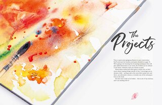 Sample content 4_Loose and Lively Flowers in Watercolour, Inks & Mixed Media