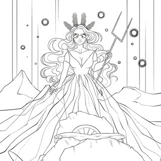 Sample content 2_Lore Olympus: The Official Coloring Book