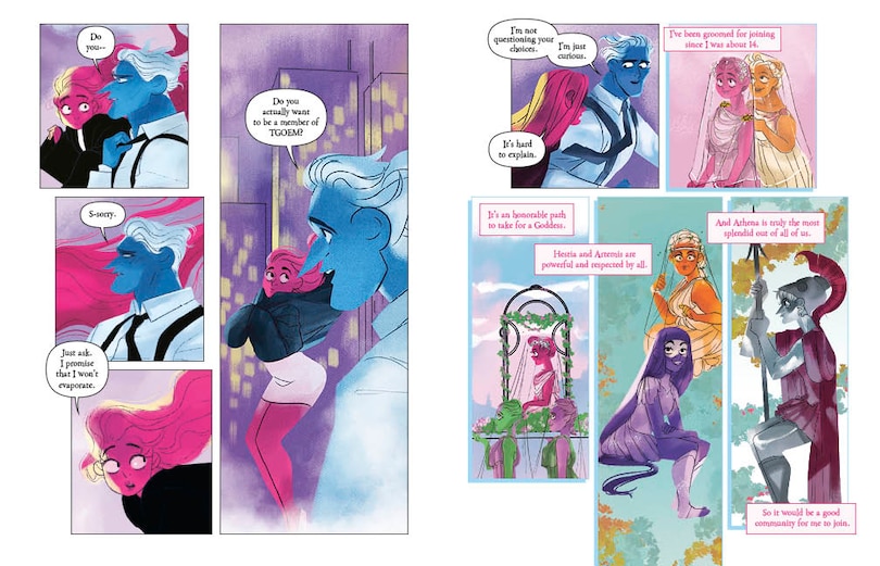 Sample content 3_Lore Olympus: Volume Four