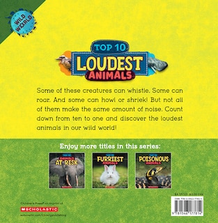 Back cover_Loudest Animals (Wild World: Top 10)