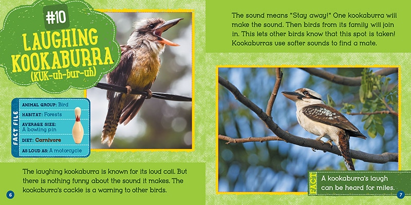 Sample content 2_Loudest Animals (Wild World: Top 10)