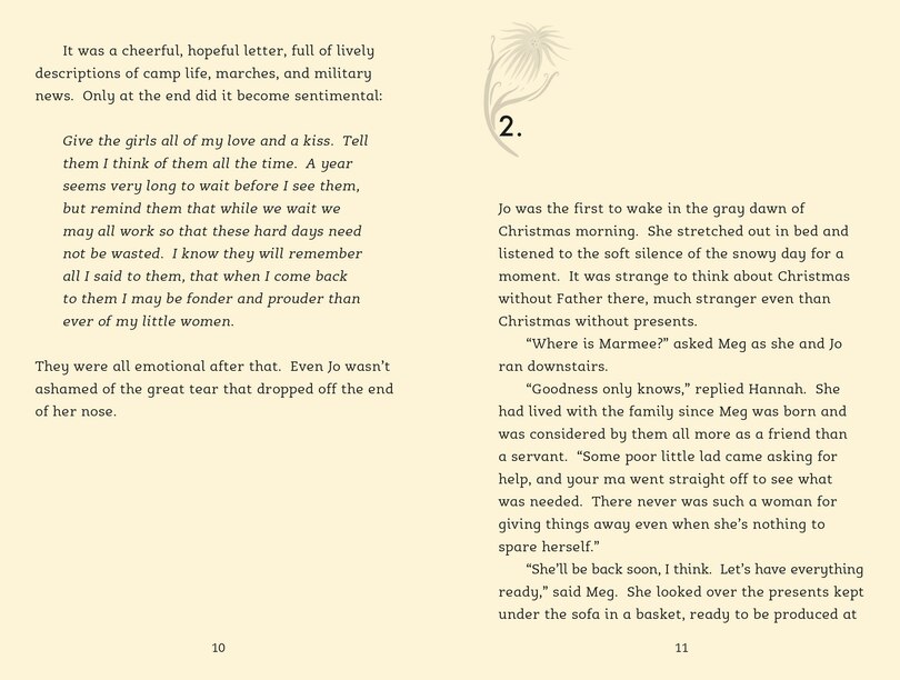 Aperçu du contenu_Louisa May Alcott's Little Women