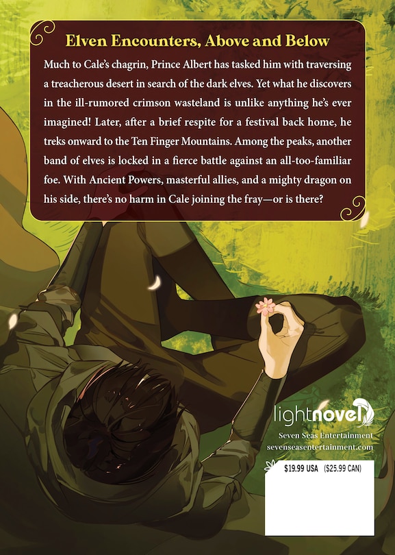 Back cover_Lout of Count's Family (Novel) Vol. 3