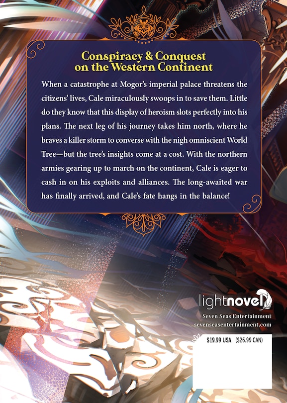 Couverture arrière_Lout of Count's Family (Novel) Vol. 5