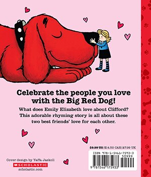 Back cover_Love from Clifford the Big Red Dog