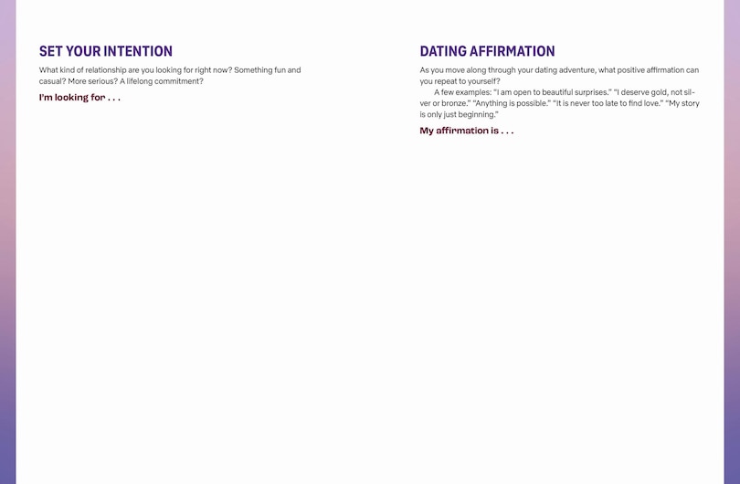 Sample content 4_Love Is Blind: Dating Journal