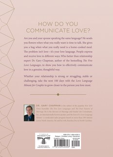 Back cover_Love Language Minute For Couples