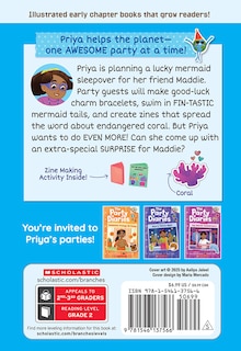 Back cover_Lucky Mermaid Sleepover: A Branches Book (the Party Diaries #5)