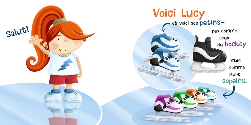 Sample content_Lucy Fait Du Patinage De Vitesse