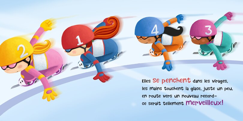 Sample content 3_Lucy Fait Du Patinage De Vitesse