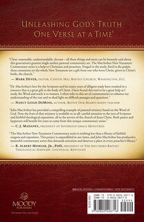 Back cover_Luke 1-5 MacArthur New Testament Commentary