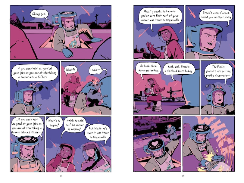 Aper&ccedil;u du contenu_Luminous Beings: A Graphic Novel