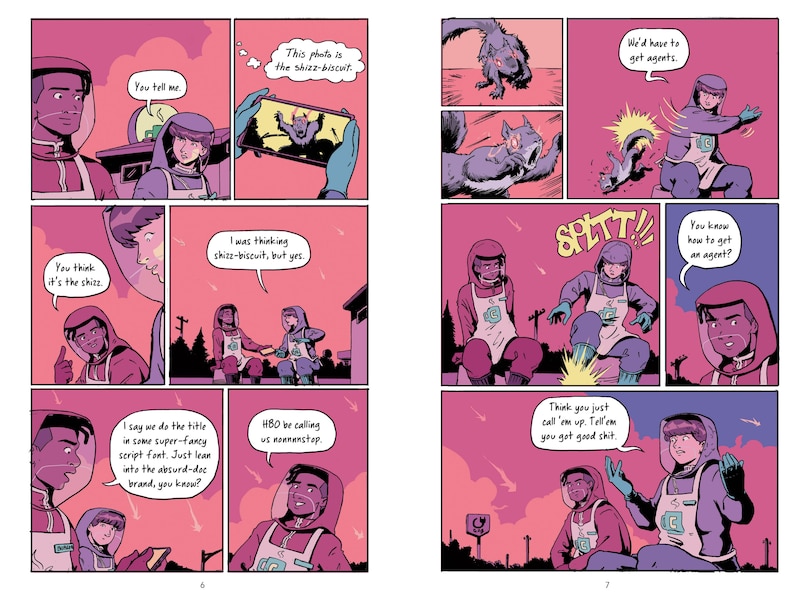 Aper&ccedil;u du contenu 3_Luminous Beings: A Graphic Novel