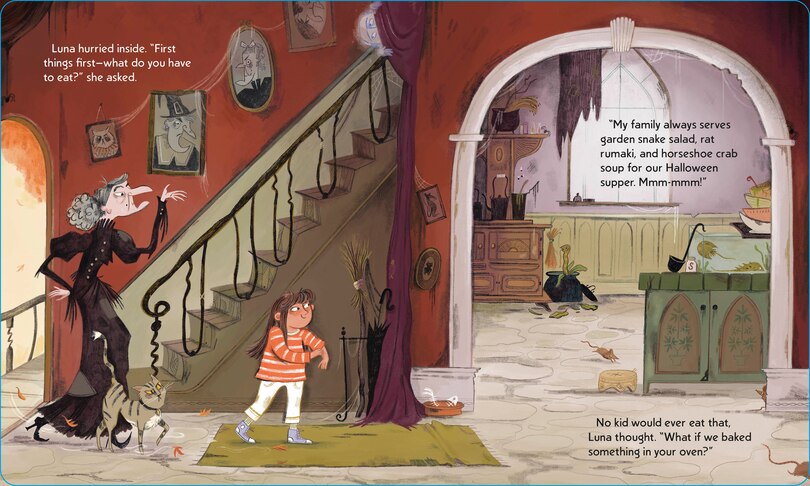 Aper&ccedil;u du contenu 3_Luna and the Witch Throw a Halloween Party