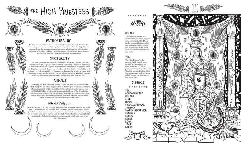 Sample content 4_The Luna Sol: Healing Through Tarot Guidebook