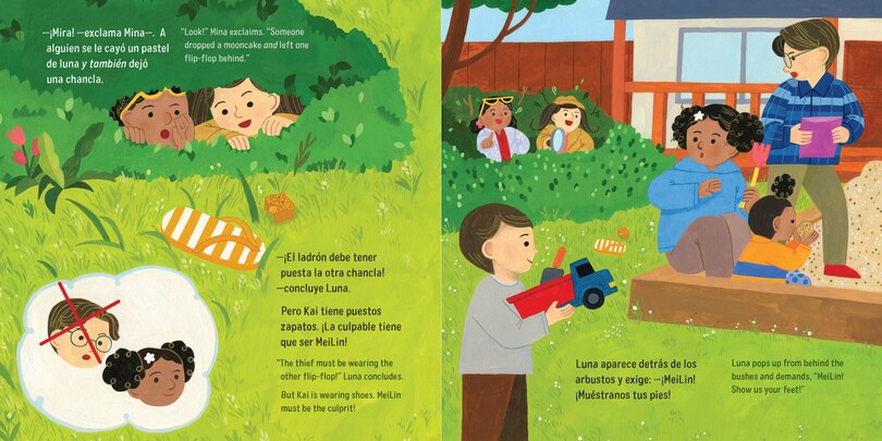 Aperçu du contenu 2_Luna y el caso de los pasteles de luna perdidos / Luna and the Case of the Missing Mooncakes (Spanish Bilingual Edition)