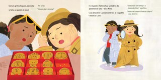Aperçu du contenu 3_Luna y el caso de los pasteles de luna perdidos / Luna and the Case of the Missing Mooncakes (Spanish Bilingual Edition)