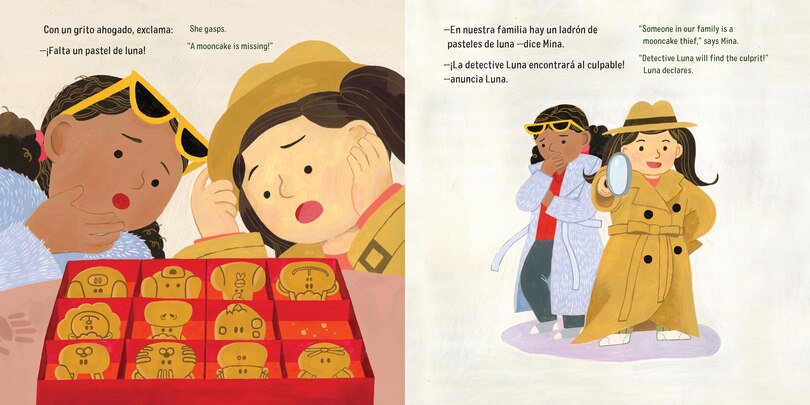 Aperçu du contenu 3_Luna y el caso de los pasteles de luna perdidos / Luna and the Case of the Missing Mooncakes (Spanish Bilingual Edition)