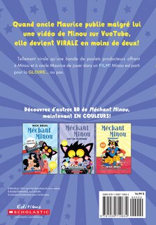 Couverture arri&egrave;re_M&eacute;chant Minou : Vedette malgr&eacute; lui (BD)
