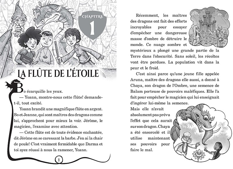 Aper&ccedil;u du contenu_Ma&icirc;tres des dragons : N&deg; 25 - La l&eacute;gende du dragon de l&rsquo;&Eacute;toile