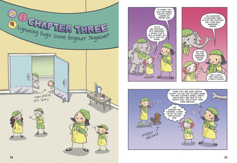 Aper&ccedil;u du contenu 3_Mabel Is (^Not) a Lightning Bug: A Graphic Novel