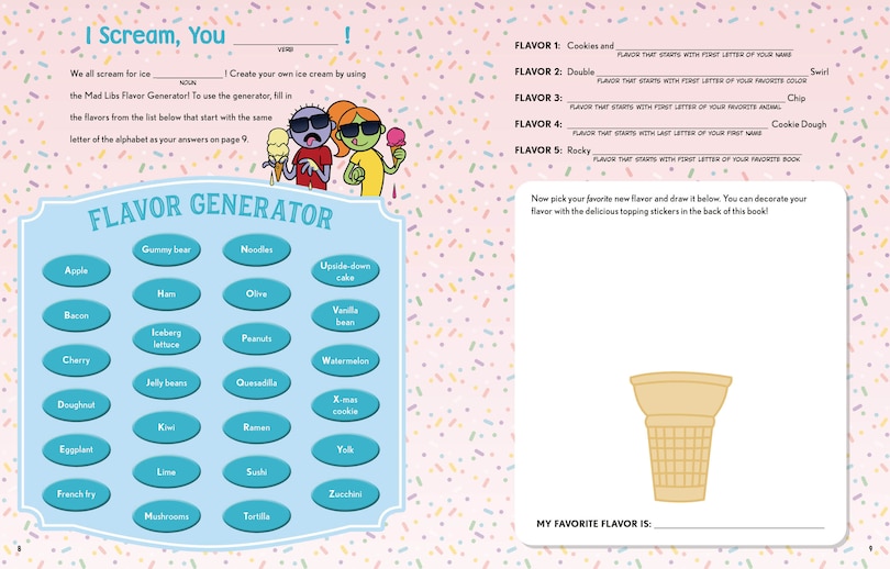 Aper&ccedil;u du contenu 3_Mad Libs Super Summer Activity Book