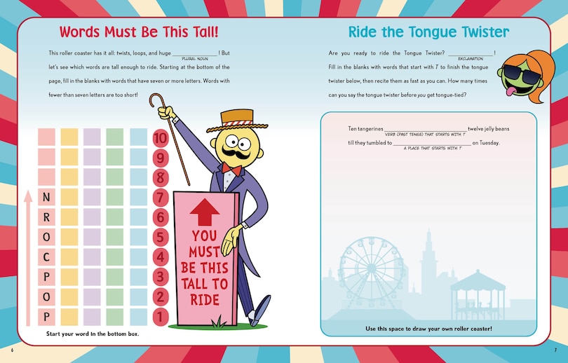 Aper&ccedil;u du contenu 4_Mad Libs Super Summer Activity Book