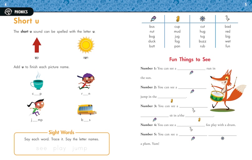 Sample content_Mad Libs Workbook: Grade 1 Reading