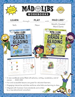 Sample content 4_Mad Libs Workbook: Grade 1 Reading