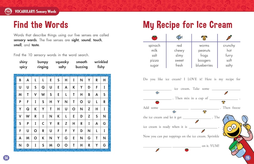 Aper&ccedil;u du contenu 2_Mad Libs Workbook: Summer Activities