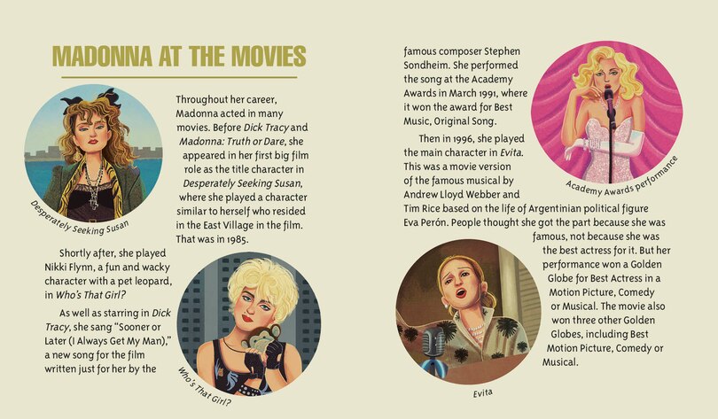 Sample content 2_Madonna: A Who HQ Illustrated Biography