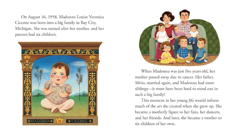 Sample content 4_Madonna: A Who HQ Illustrated Biography