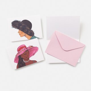 Sample content 4_Mae's Millinery Shop Note Cards