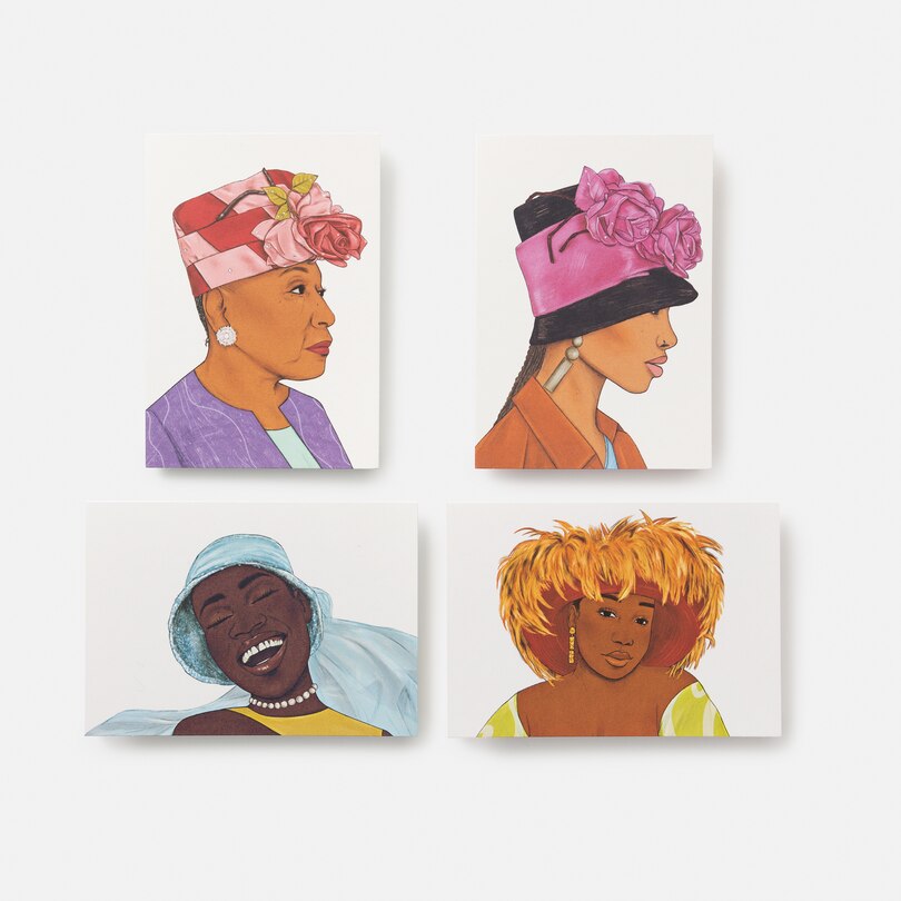 Sample content 5_Mae's Millinery Shop Note Cards