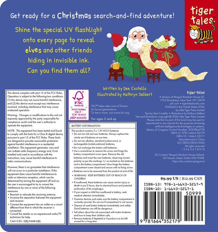 Aper&ccedil;u du contenu_Magic Flashlight: Santa Surprise