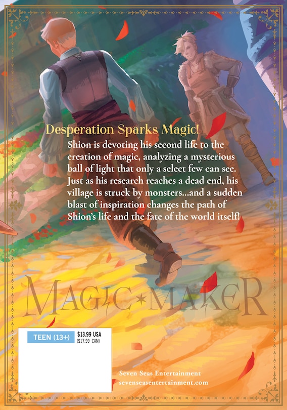 Couverture arri&egrave;re_Magic Maker: How to Create Magic in Another World (Manga) Vol. 2