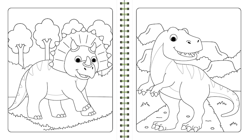 Aper&ccedil;u du contenu_MAGIC PAINTING DINOSAURS