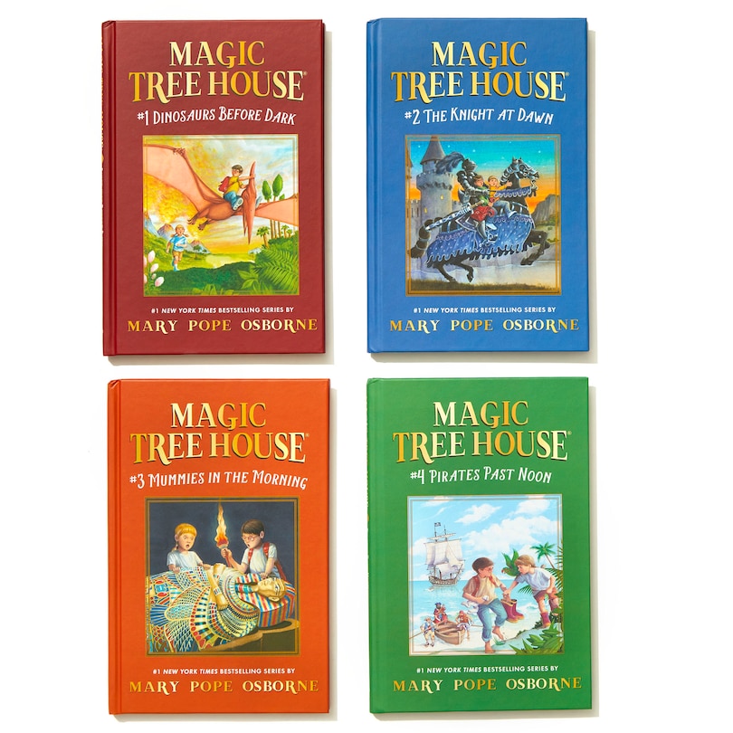 Aperçu du contenu_Magic Tree House 1-4 Treasury Boxed Set