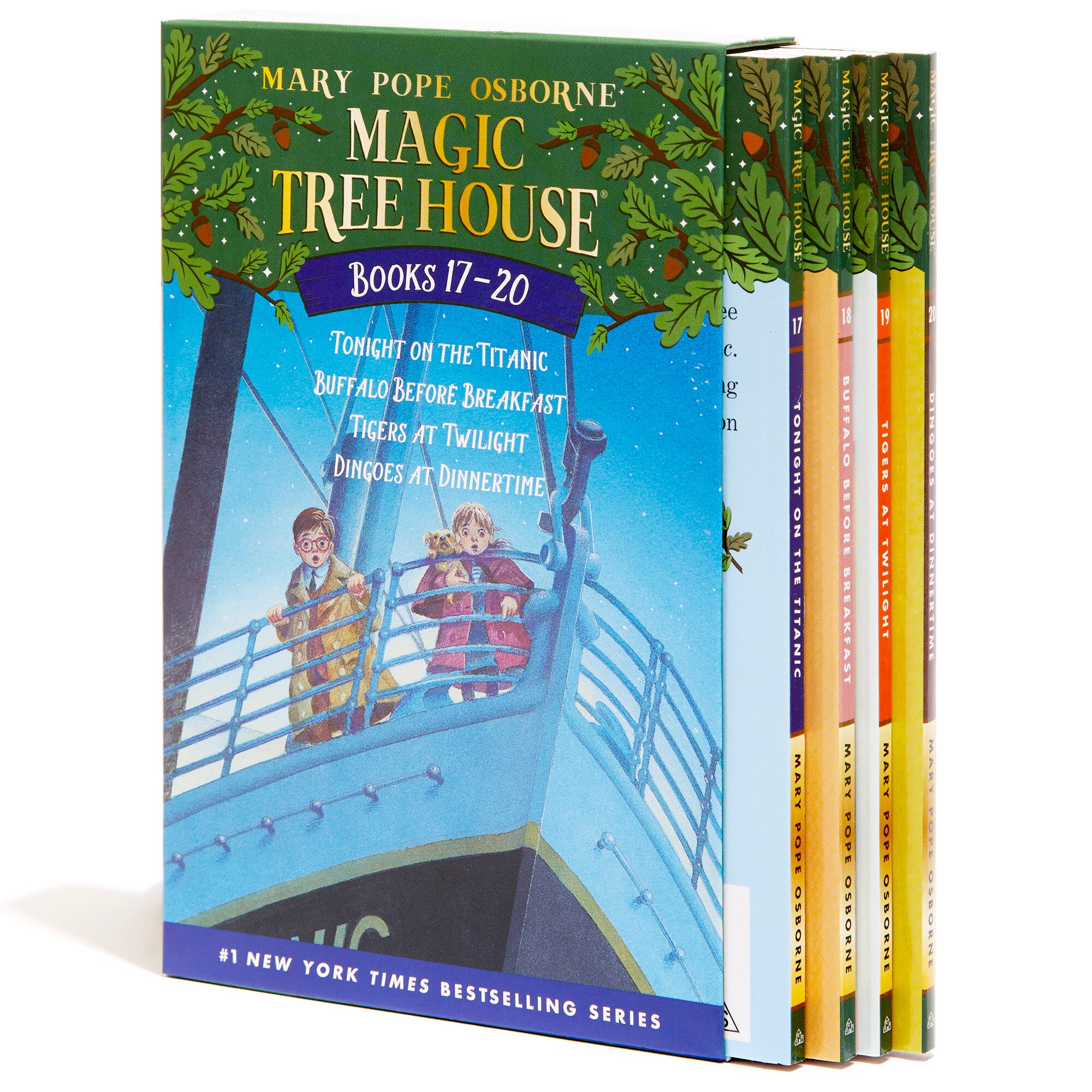 Magic Tree House Books 17-20 Boxed Set: The Mystery Of The