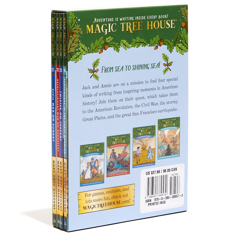 Aperçu du contenu 2_Magic Tree House Books 21-24 Boxed Set