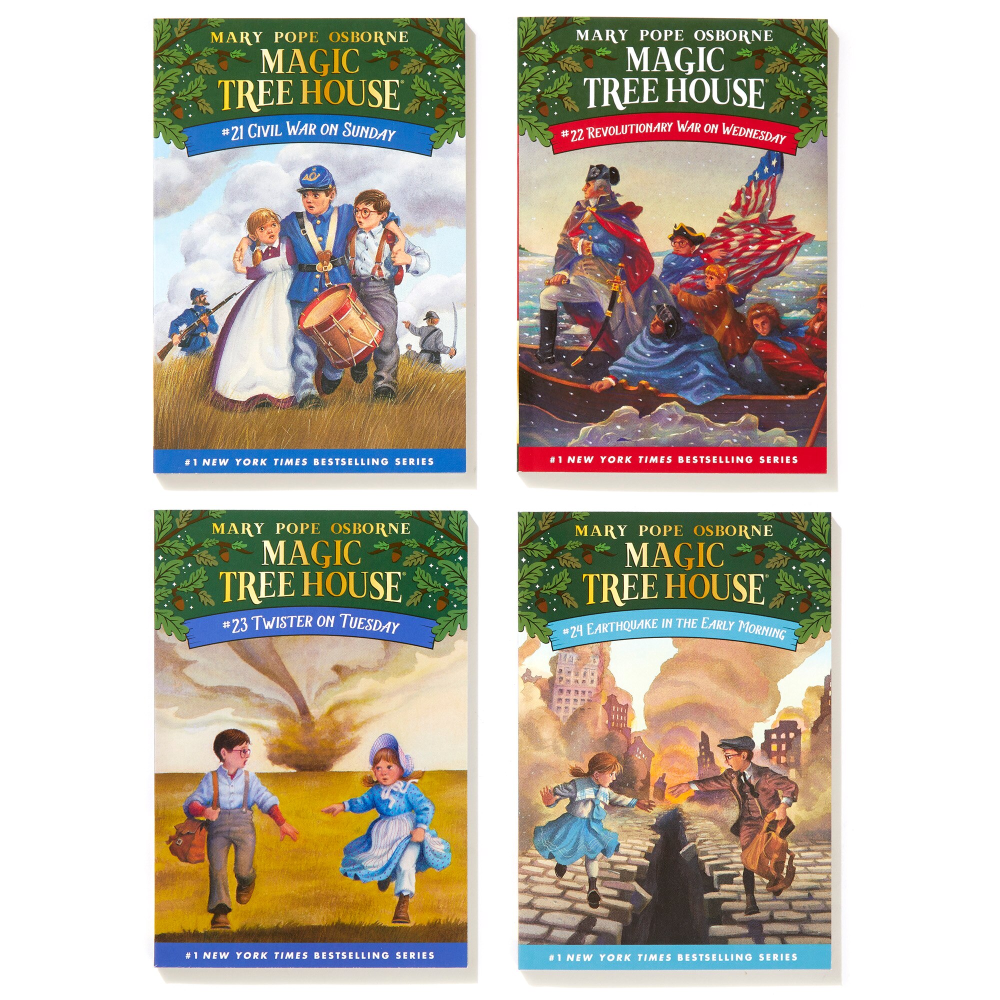 Magic Tree House Books 21-24 Boxed Set: American History